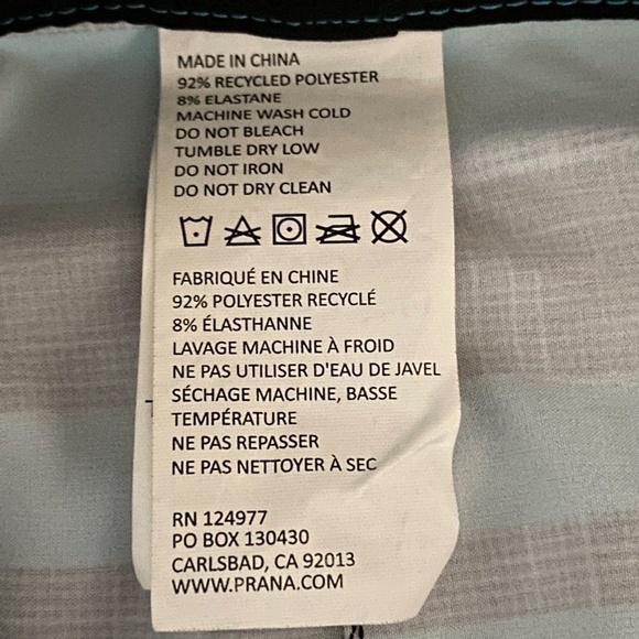 PrAna UPF 50+ Swim Board Shorts Sz. 32 - Picture 11 of 11